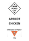 Apricot Chicken 1kg IDDSI Level 5