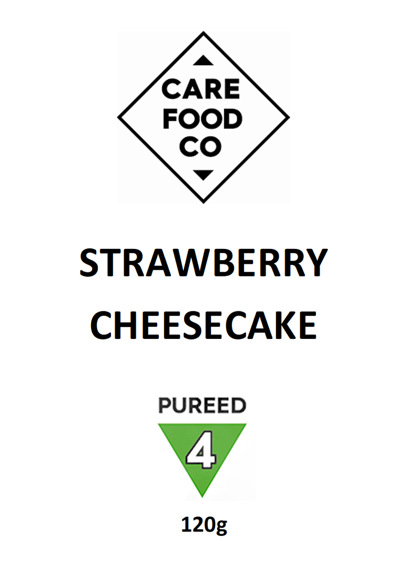 Strawberry Cheese Cake - IDDSI Level 4